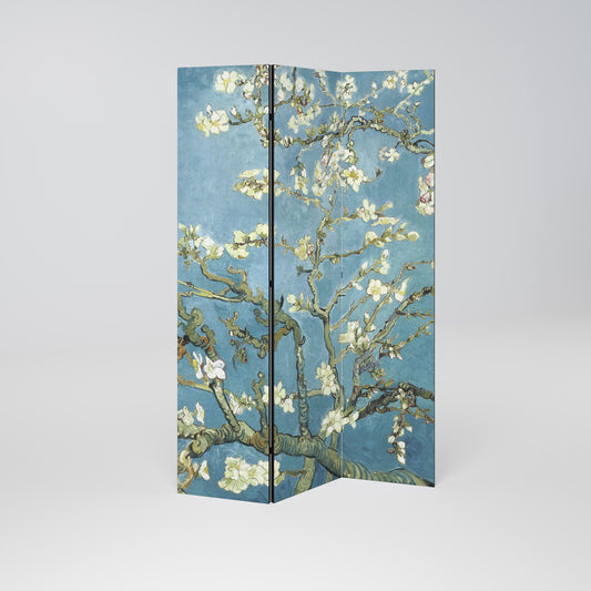 ALMOND BLOSSOM Biombo de 3 paneles