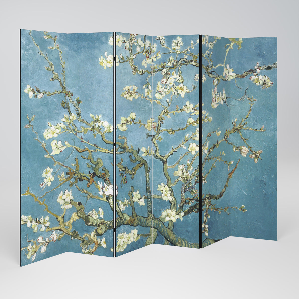 ALMOND BLOSSOM Biombo de 6 paneles