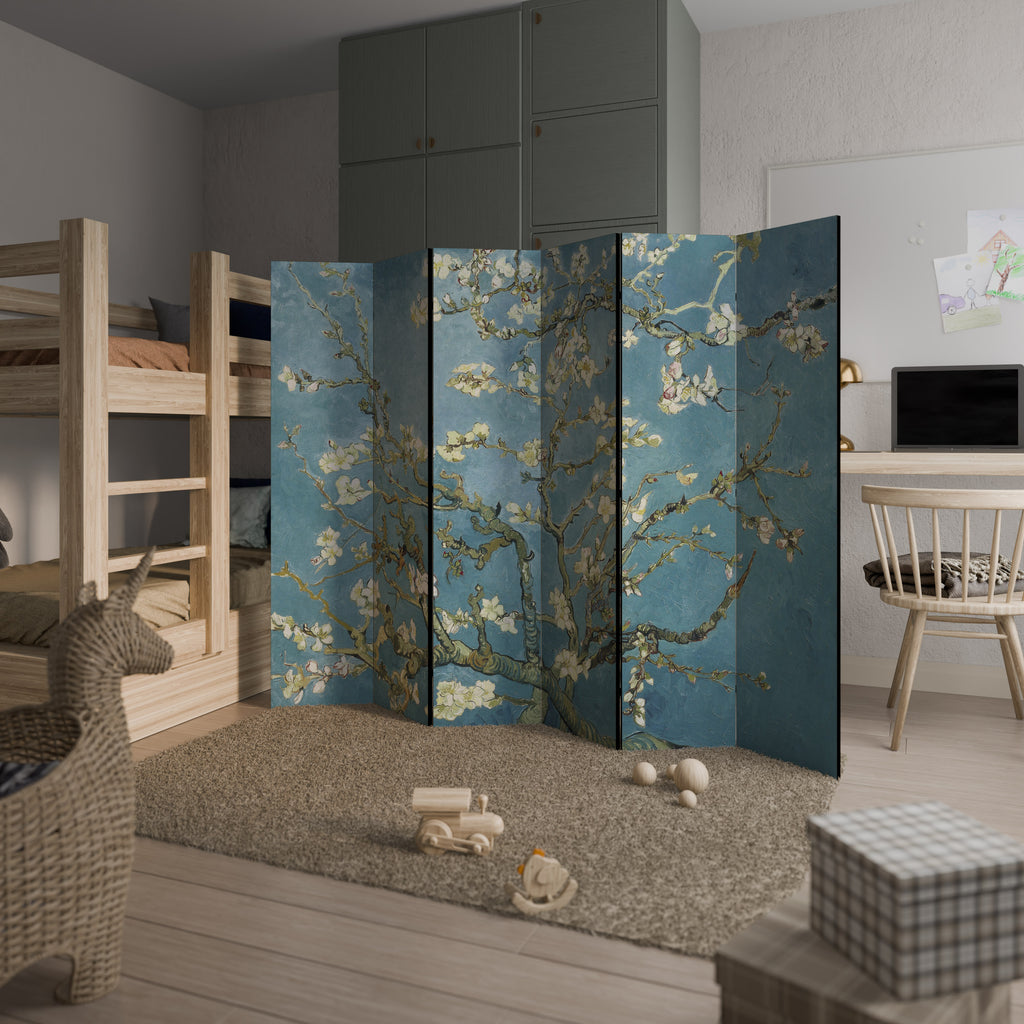 ALMOND BLOSSOM 6-Panel Room Divider