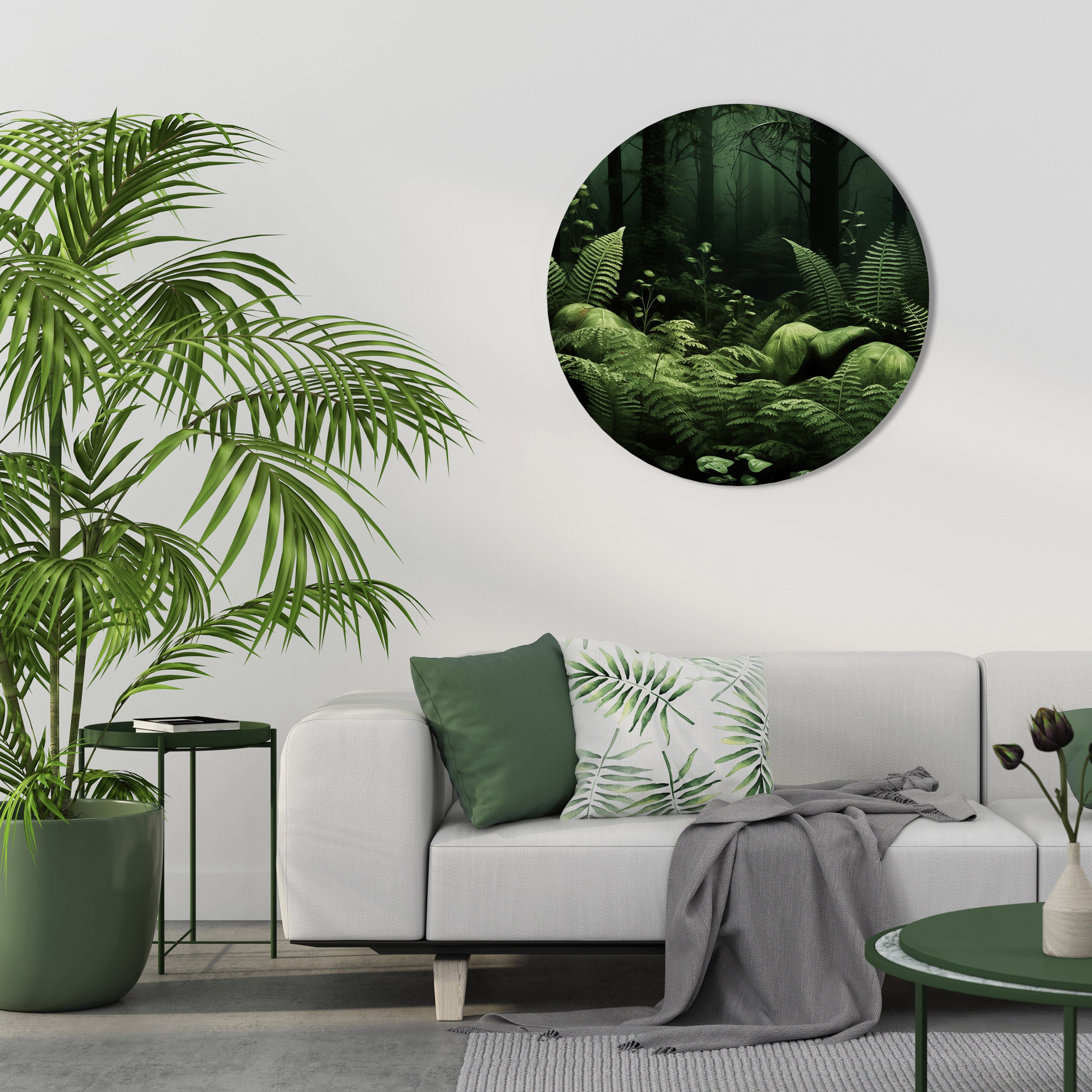 FOREST OF DREAMS Round Wall Art