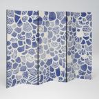 SAPHIRE TESSERA Biombo Decorativo de 6 Paneles