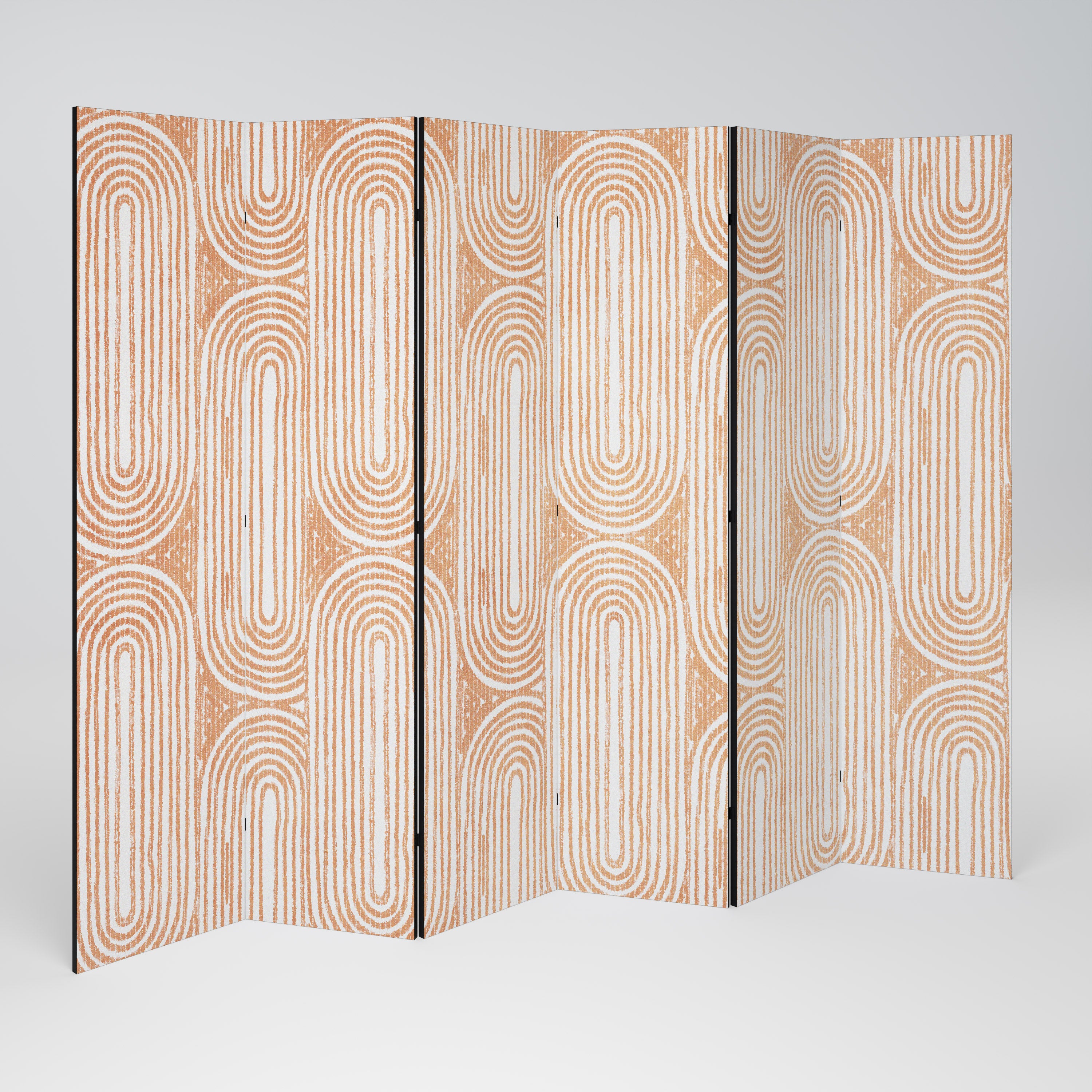 Biombo decorativo de 6 paneles GEOMETRIC GLEAM