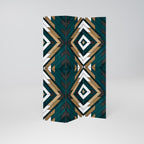 ARTISTIC GEOMETRY Biombo de 3 paneles