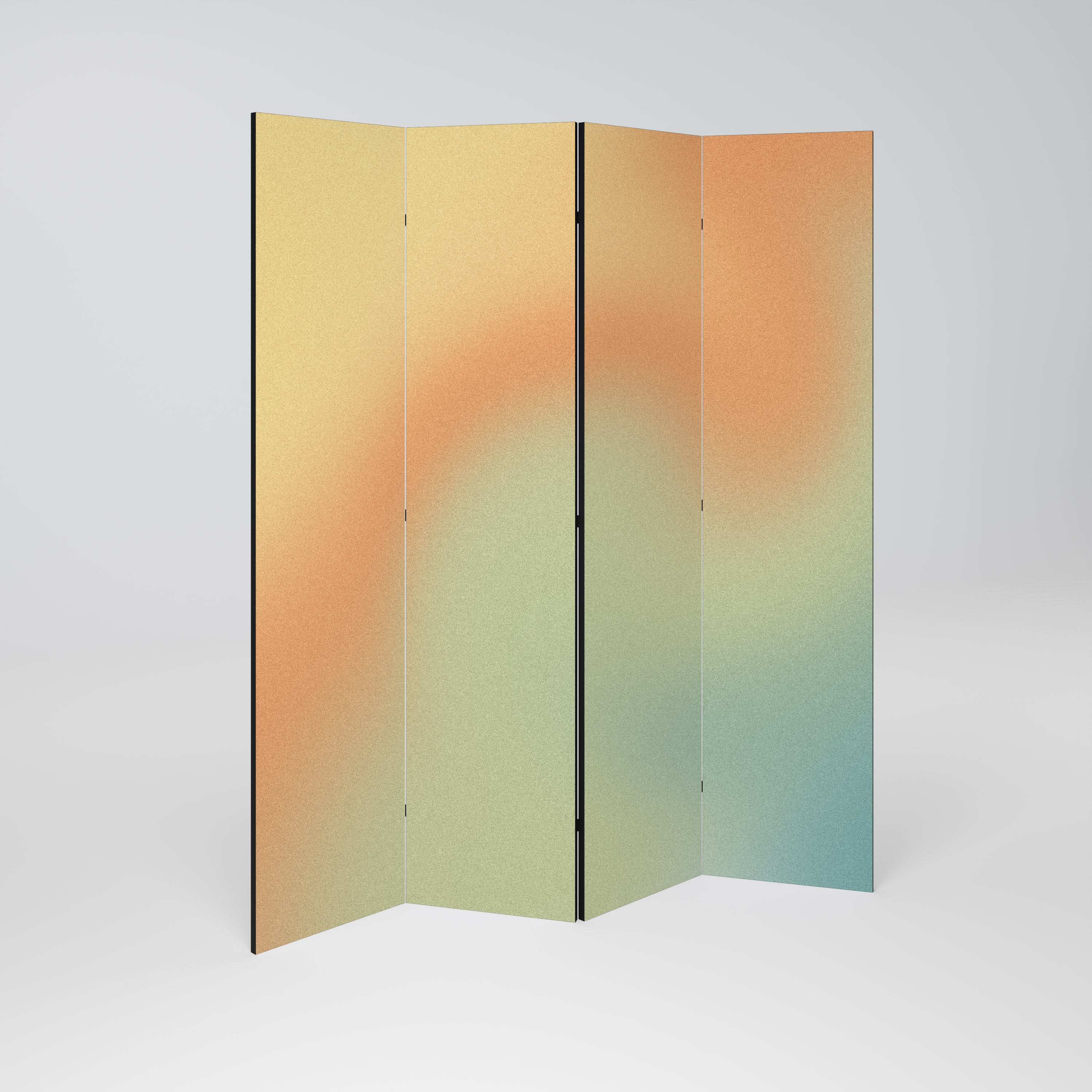 Biombo decorativo de 4 paneles MIRAGE MELODIES