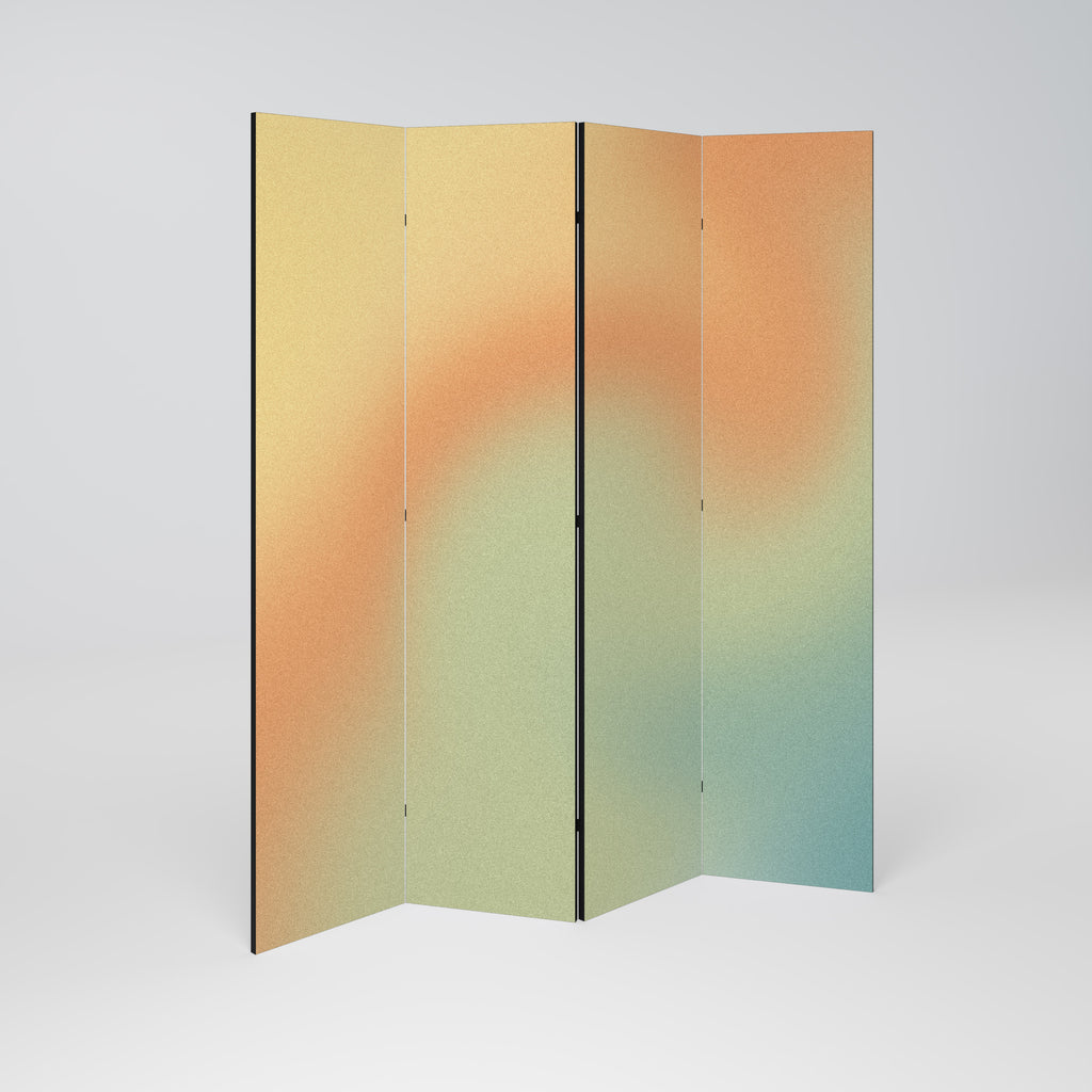 Biombo decorativo de 4 paneles MIRAGE MELODIES
