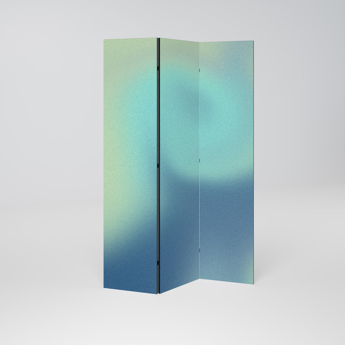 ETHEREAL SHADES UNVEILED Biombo de 3 paneles