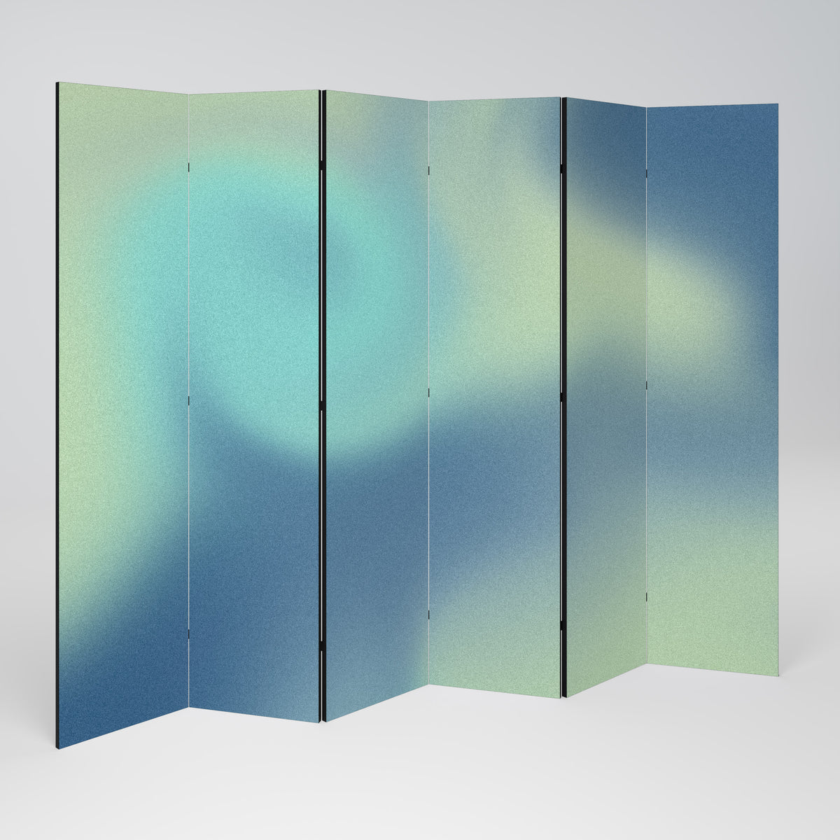 ETHEREAL SHADES UNVEILED Biombo de 6 paneles