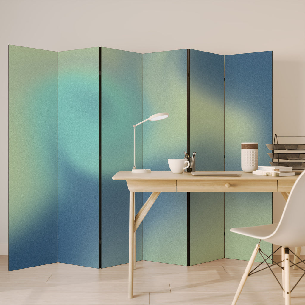 ETHEREAL SHADES UNVEILED Biombo de 6 paneles