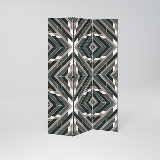 DIMENSION DELIGHTS Biombo de 3 paneles