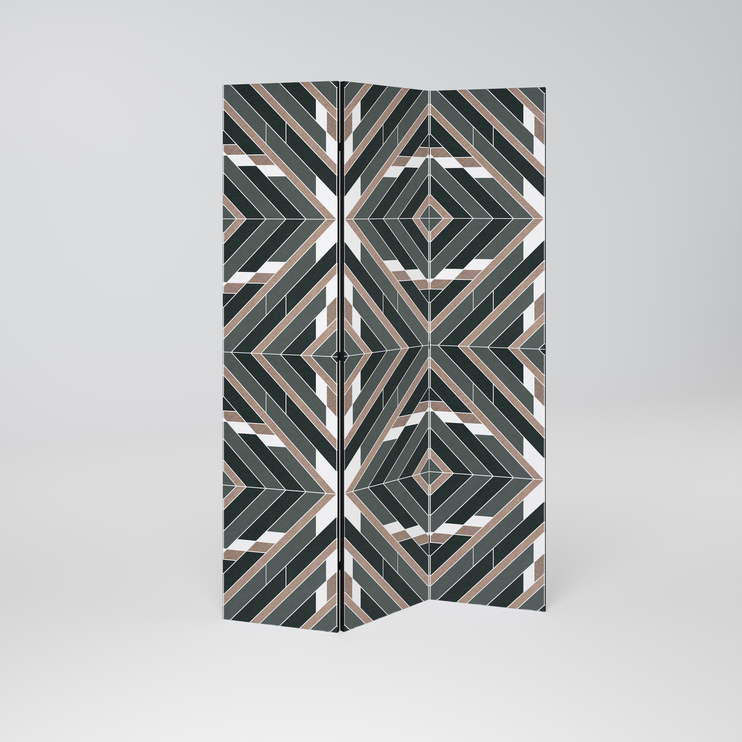DIMENSION DELIGHTS Biombo decorativo de 3 paneles