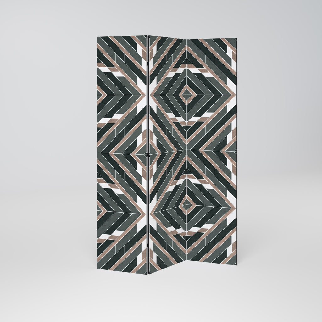 DIMENSION DELIGHTS Biombo decorativo de 3 paneles