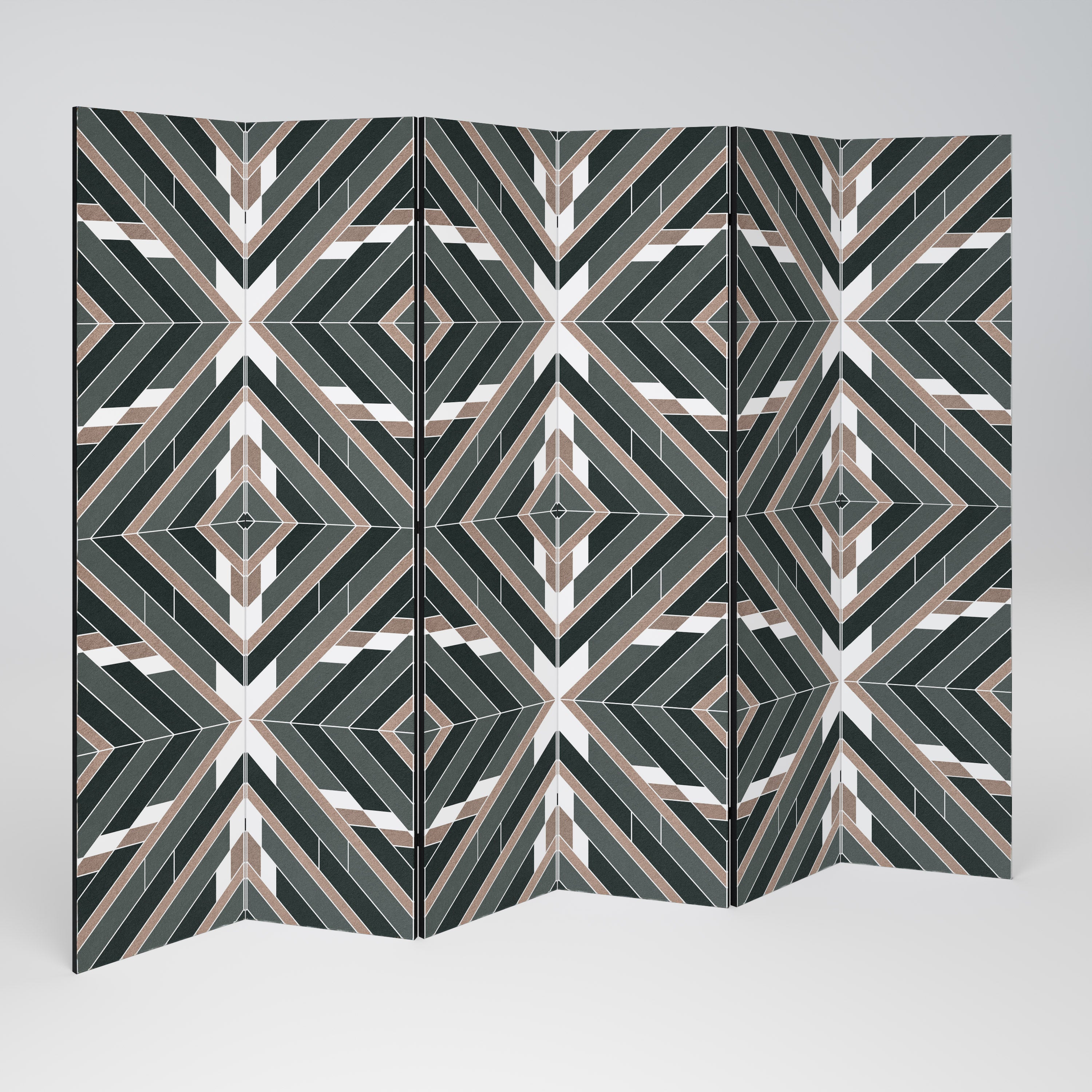 DIMENSION DELIGHTS Decorative 6-Panel Room Divider