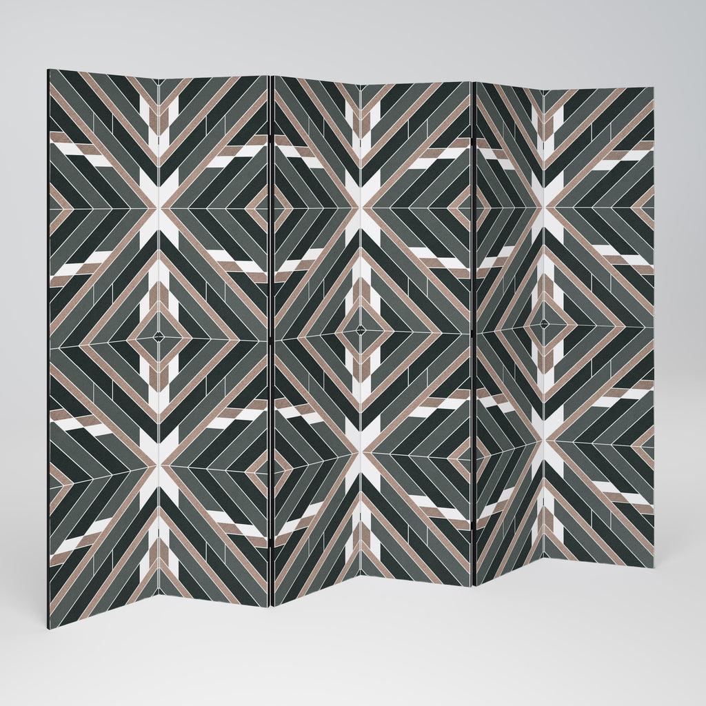 DIMENSION DELIGHTS Decorative 6-Panel Room Divider