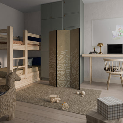 CULTURAL LAYERING 3-Panel Room Divider