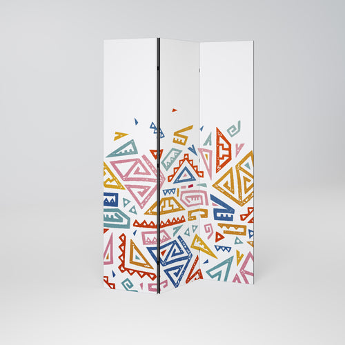 ANGULAR FEELING Biombo de 3 paneles