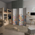 ANGULAR FEELING 5-Panel Room Divider