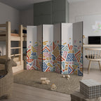 ANGULAR FEELING Biombo Decorativo de 6 Paneles