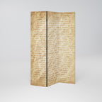 PAGES OF MEMORY Biombo de 3 paneles