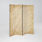 PAGES OF MEMORY Biombo de 4 paneles