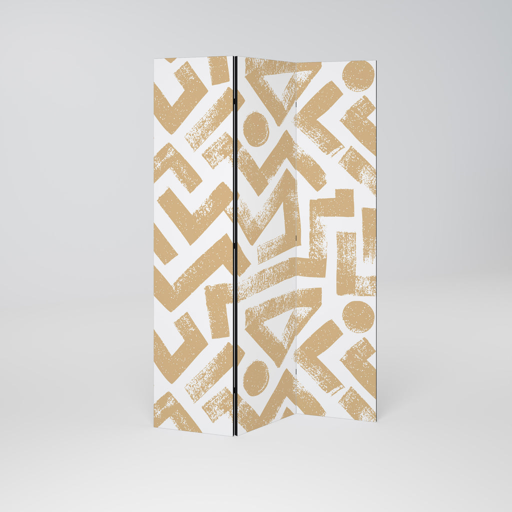 Divisor de ambientes decorativo de 3 paneles CLUSTER CRAFTS