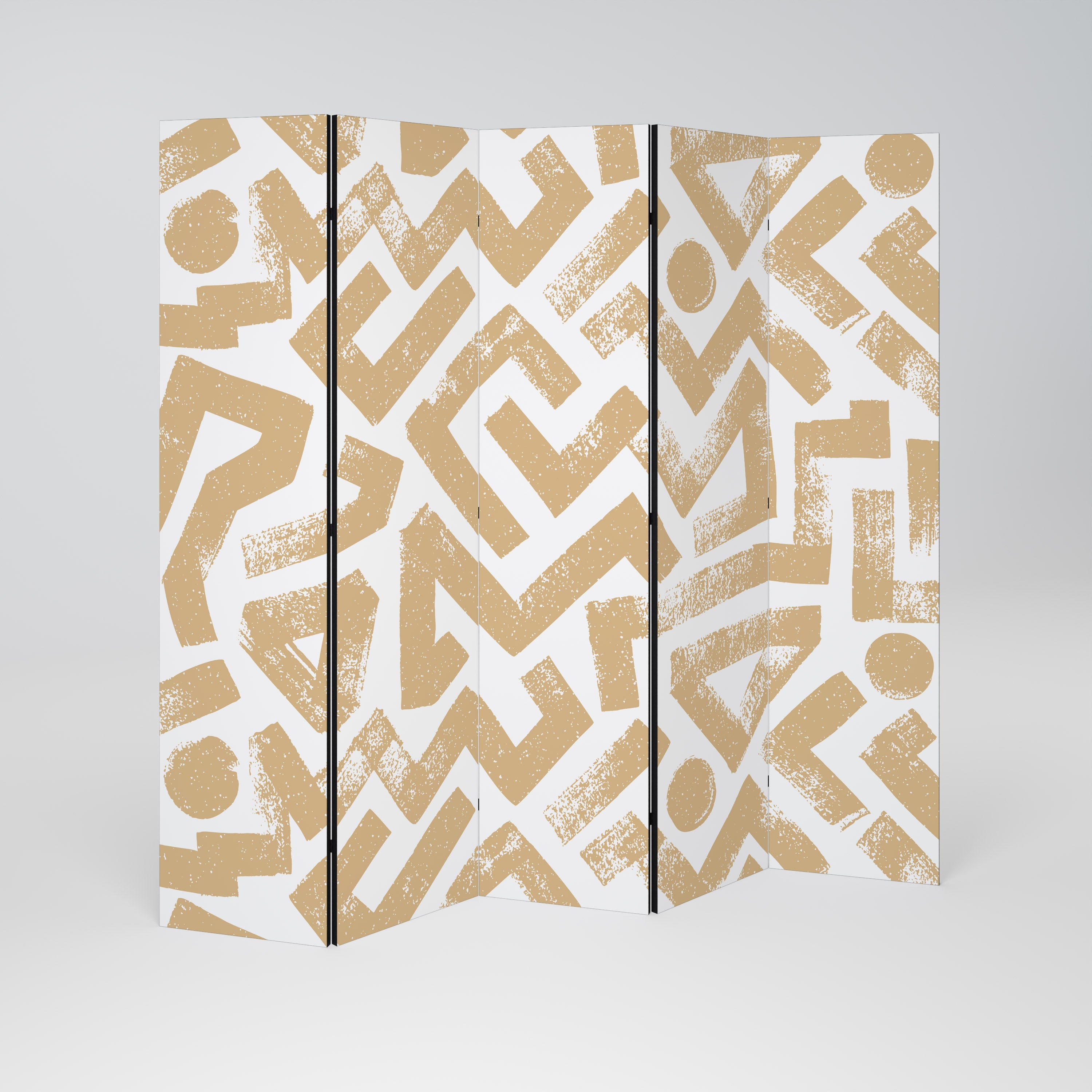 Divisor de ambientes decorativo de 5 paneles CLUSTER CRAFTS