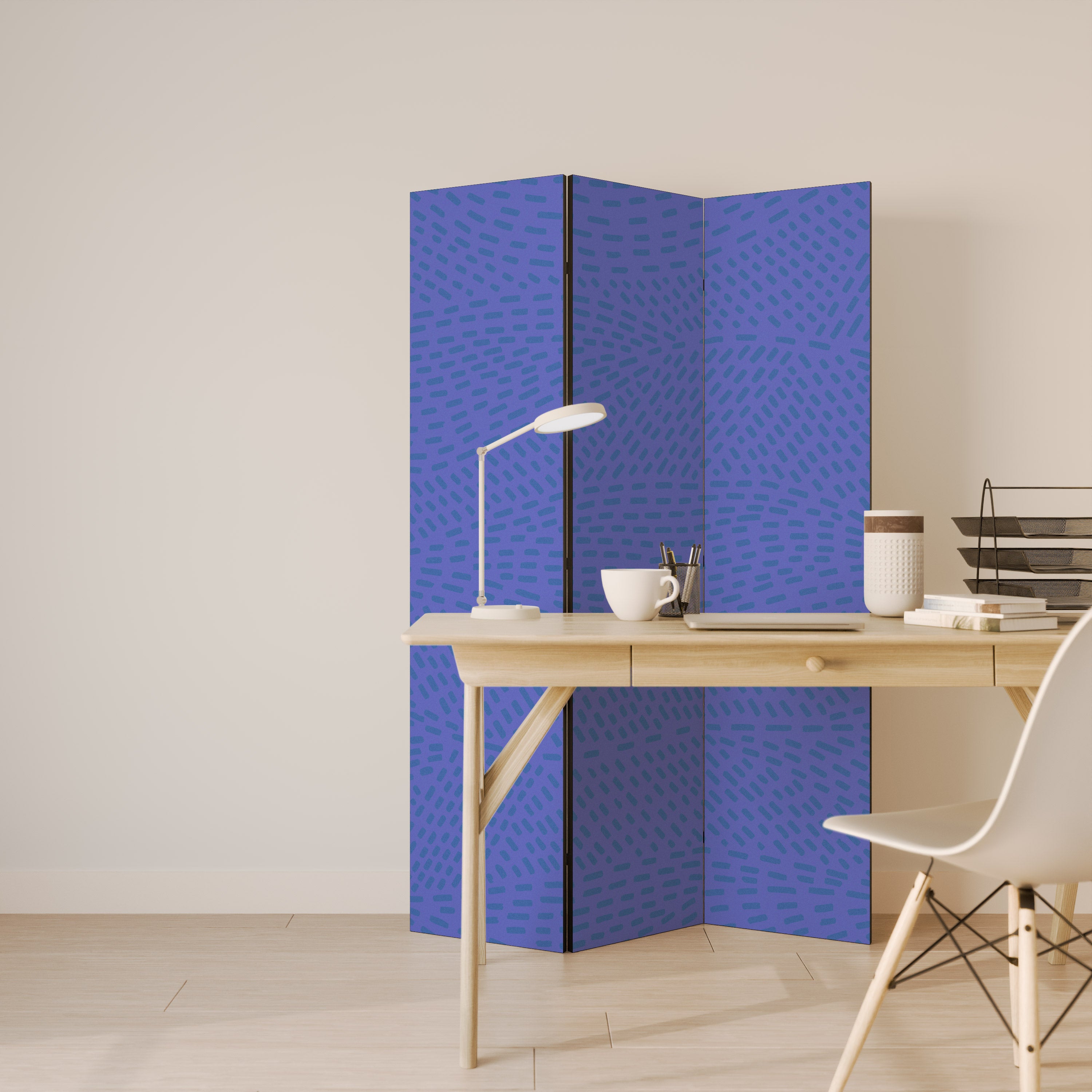 Biombo decorativo de 3 paneles AMPARO SHREDS