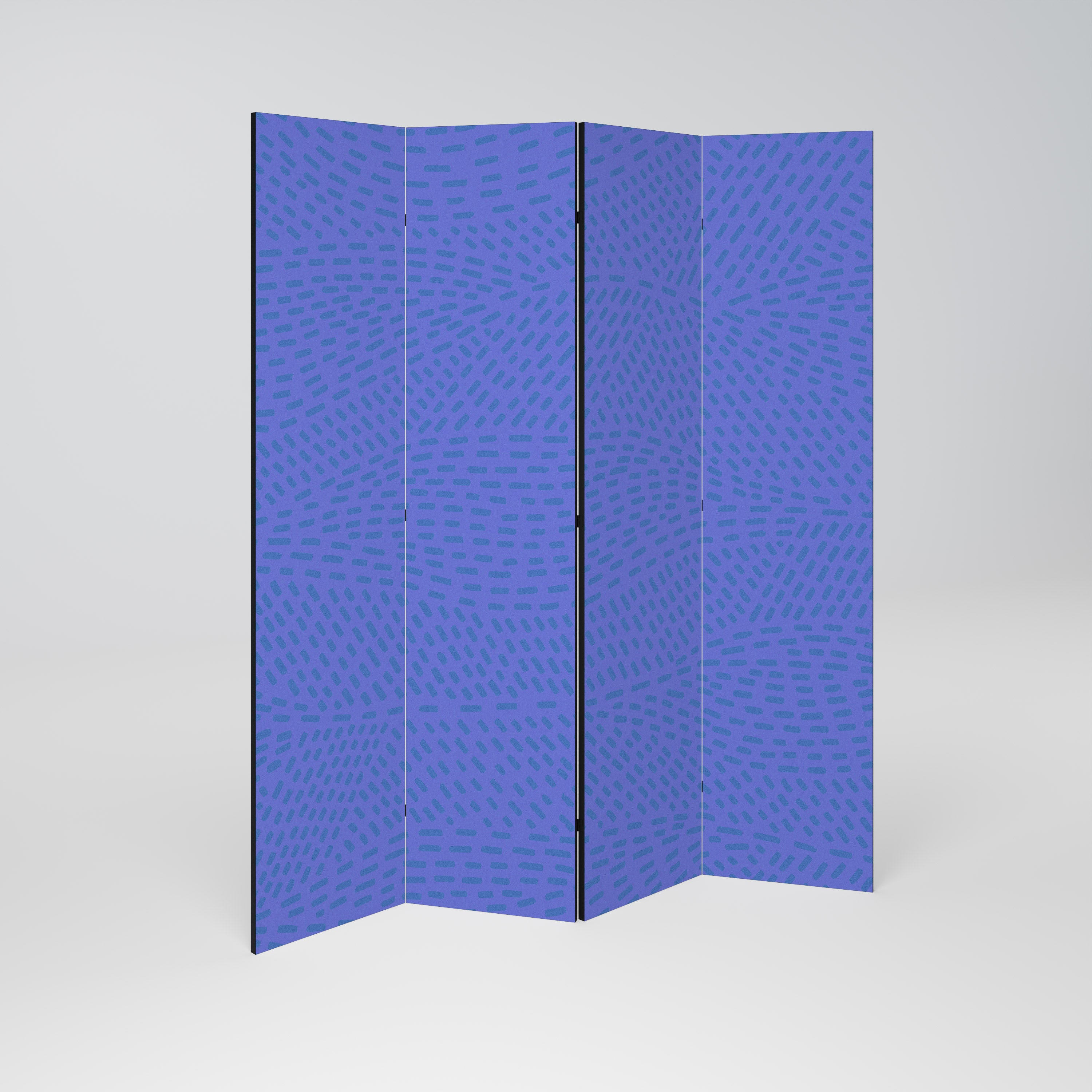 Biombo decorativo de 4 paneles AMPARO SHREDS