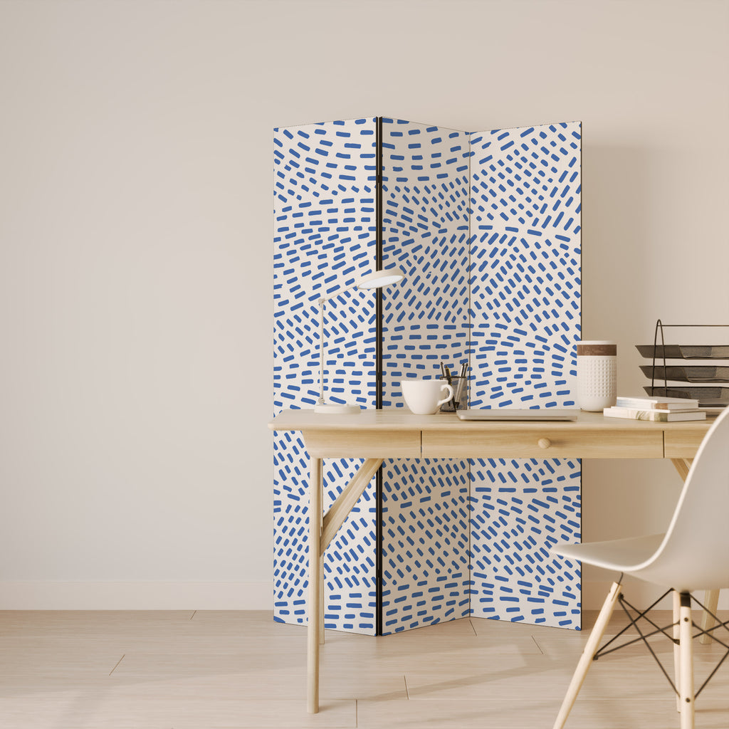 Divisor de ambientes decorativo de 3 paneles HEAVENLY SHREDS