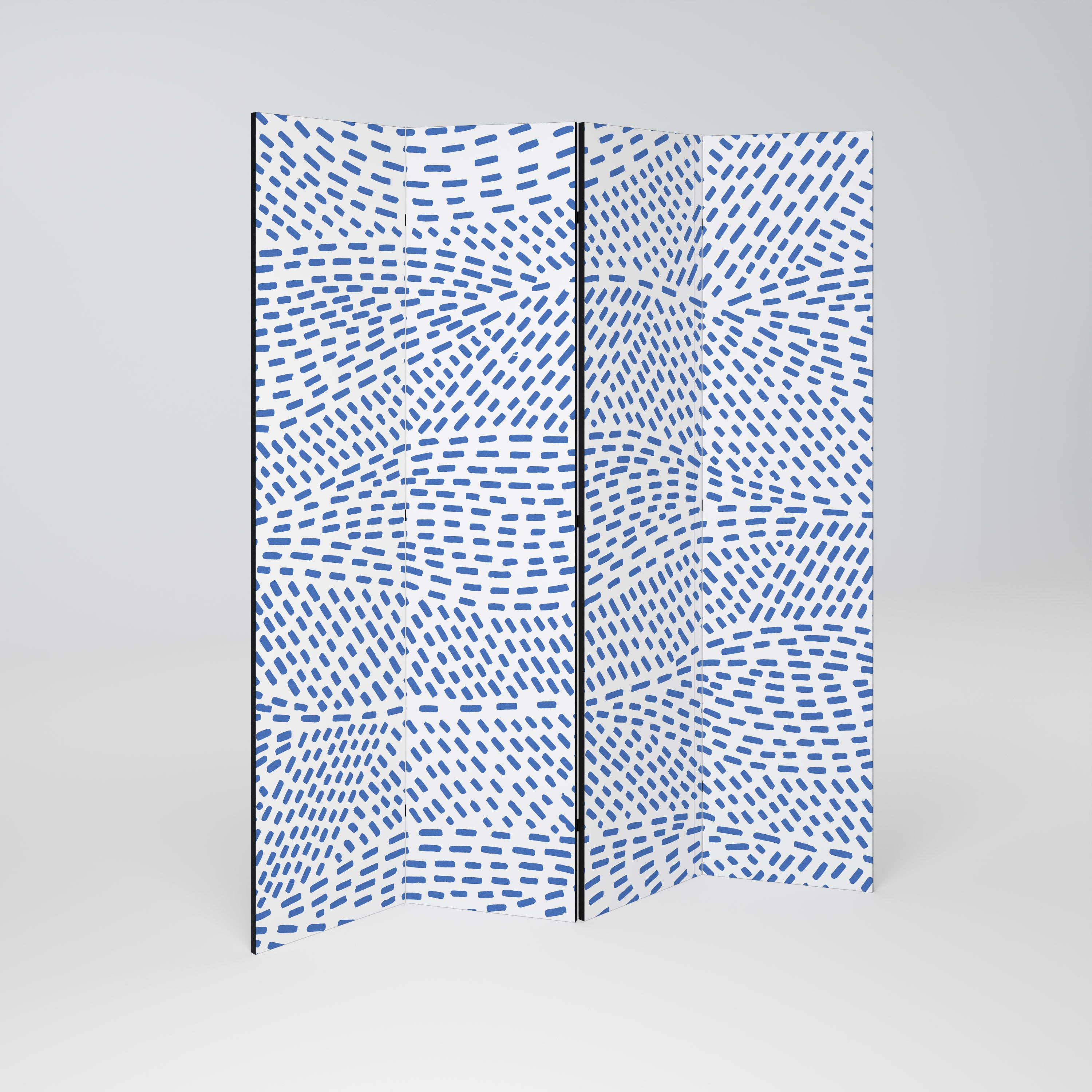 Divisor de ambientes decorativo de 4 paneles HEAVENLY SHREDS
