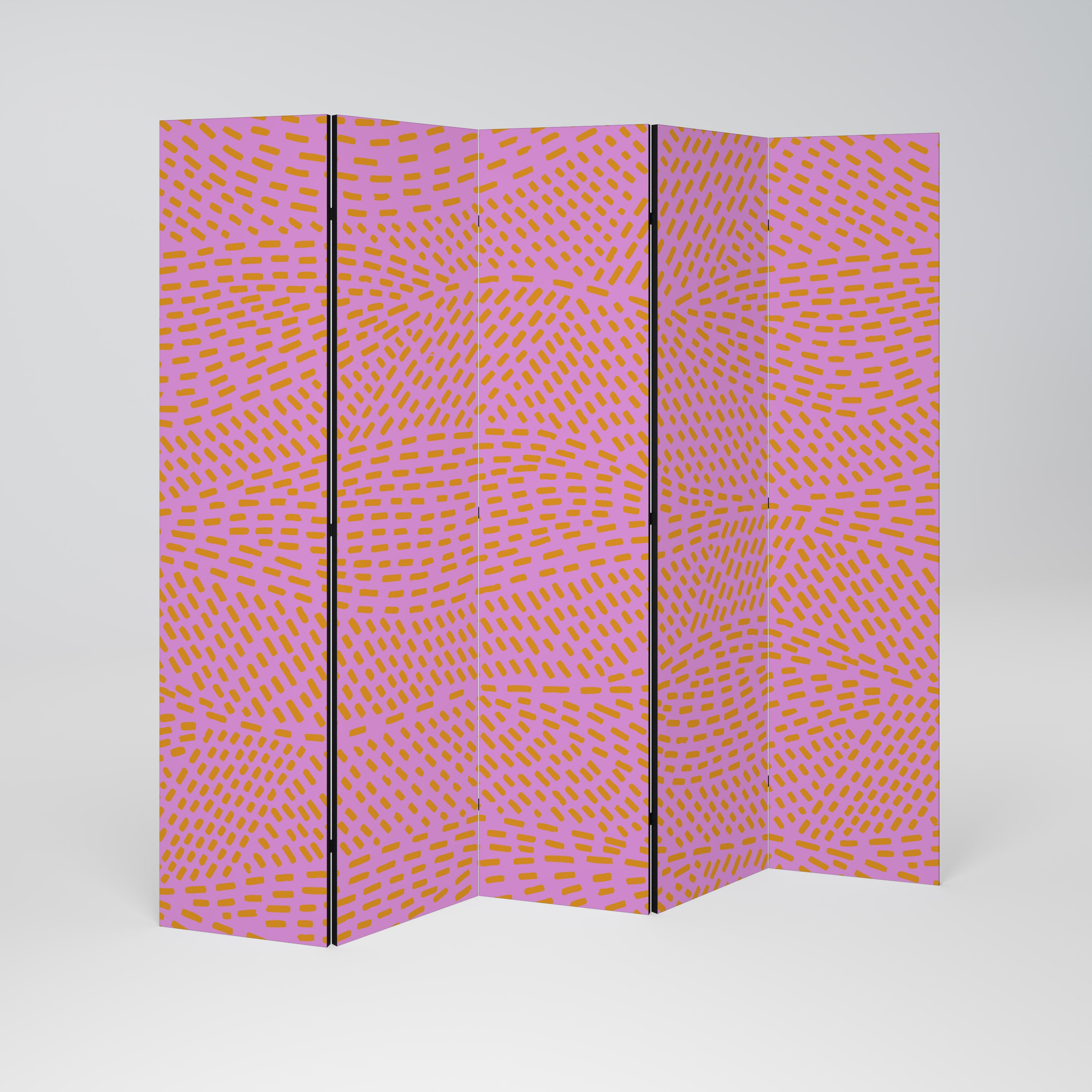 Biombo decorativo de 5 paneles AZALEA SHREDS