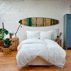 EMERALD MELANCHOLY Panel decorativo de tabla de surf