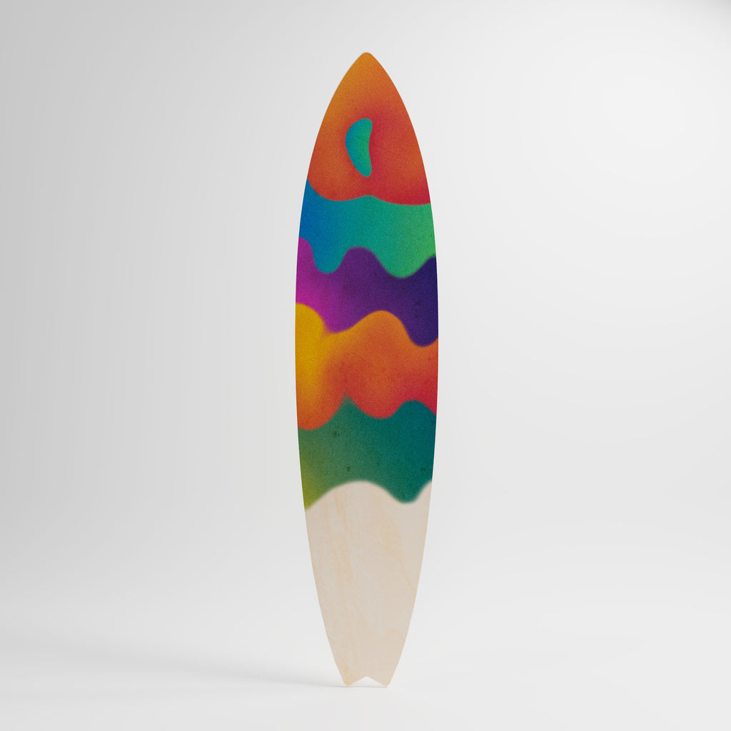 BRIGHT ESSENCE Panel decorativo de tabla de surf