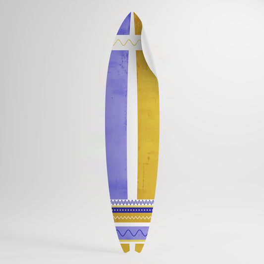 TROPICAL DREAM SHAPE Vinilo decorativo de tabla de surf