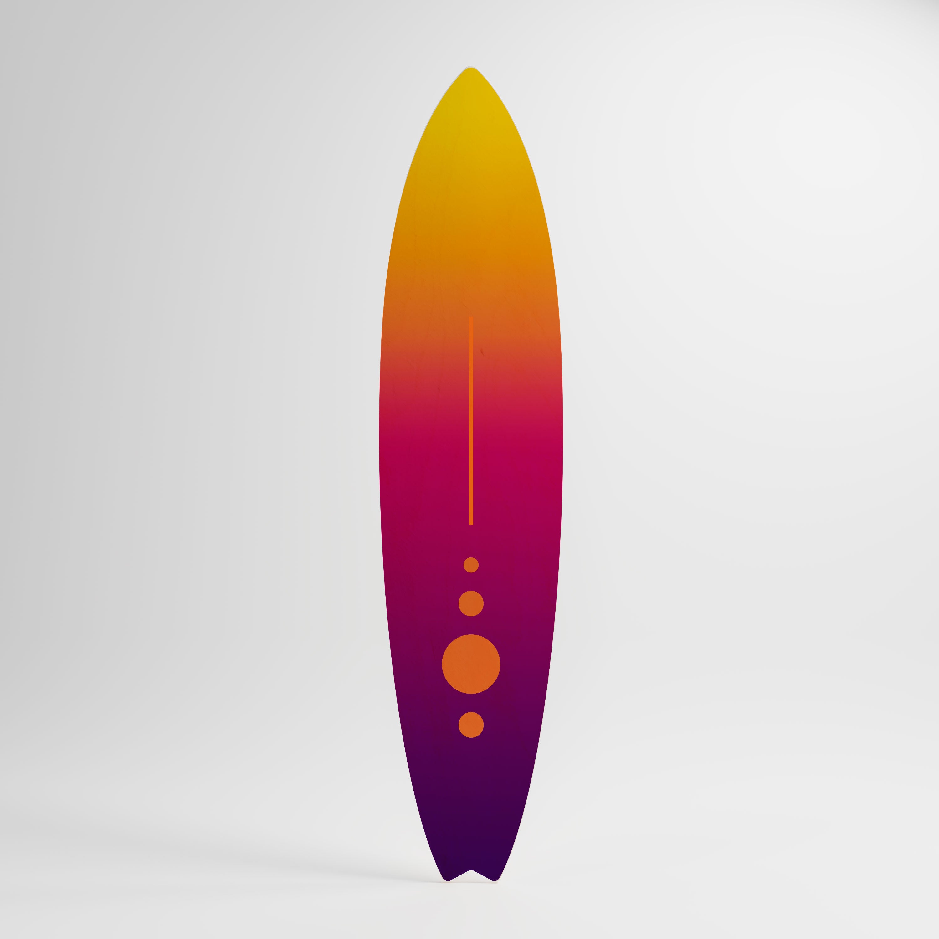 FRESH HORIZON Panel decorativo de tabla de surf