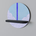 TIDAL STRIPE Estante Artístico