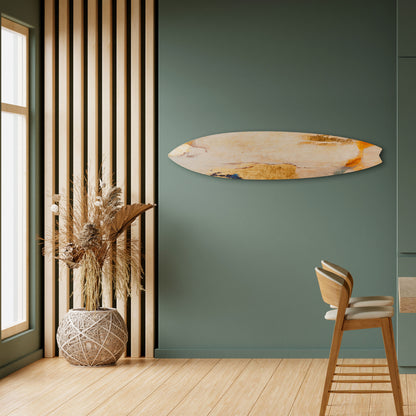 ELEMENTAL SURFACE STORY Panel decorativo de tabla de surf