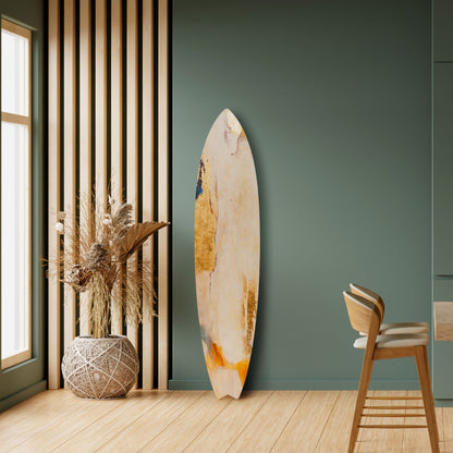ELEMENTAL SURFACE STORY Panel decorativo de tabla de surf