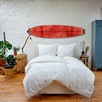 SCARLET EDGE Panel decorativo de tabla de surf