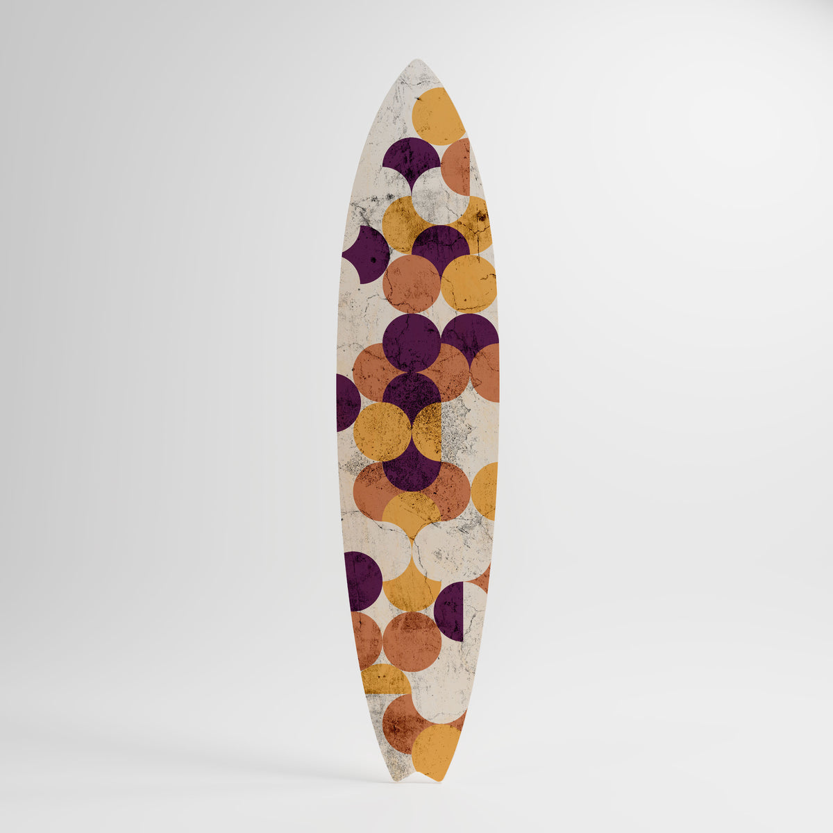 CRACKED GEOMETRY Panel decorativo de tabla de surf