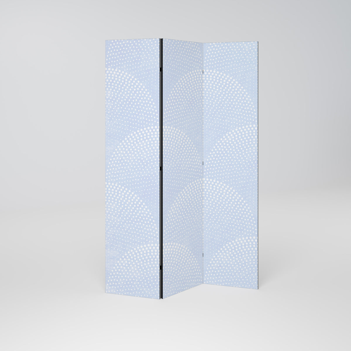 HARMONIOUS CURVES DISPLAY Biombo de 3 paneles