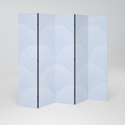 HARMONIOUS CURVES DISPLAY Biombo de 5 paneles
