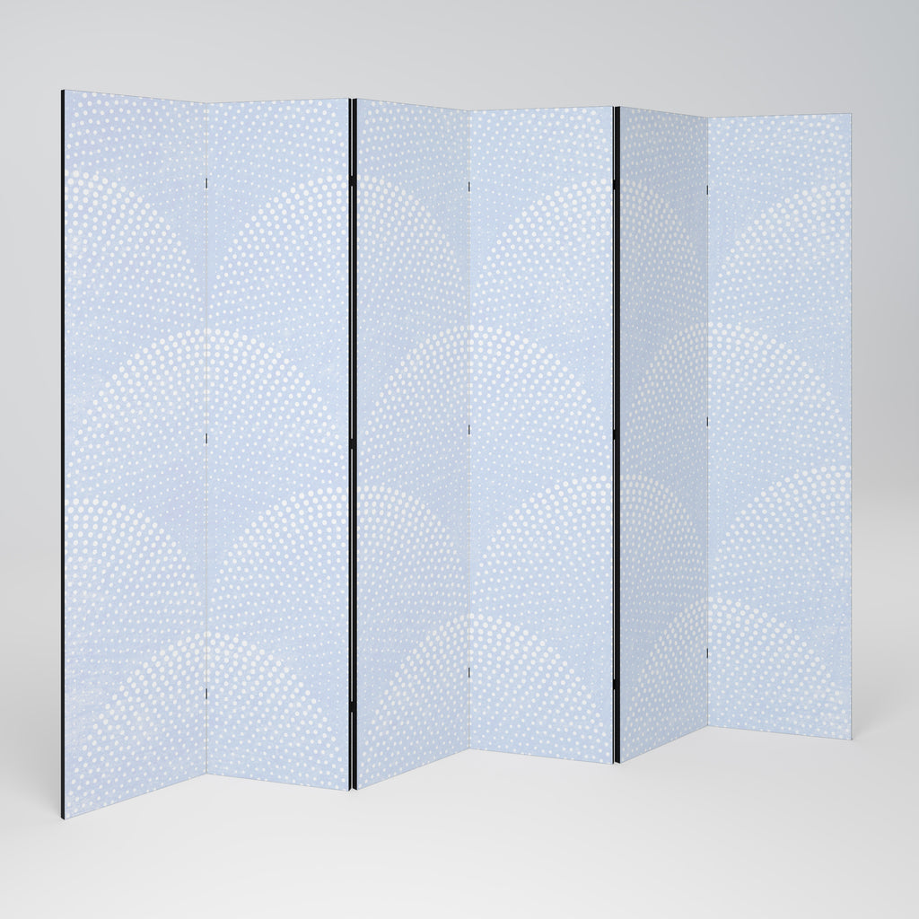 HARMONIOUS CURVES DISPLAY 6-Panel Room Divider