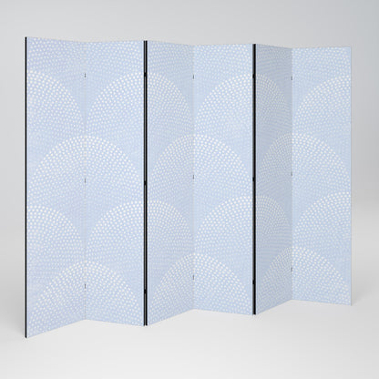 HARMONIOUS CURVES DISPLAY Biombo de 6 paneles
