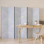 HARMONIOUS CURVES DISPLAY 6-Panel Room Divider