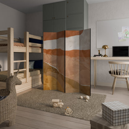 SANDHILLS SPLENDOUR Biombo de 4 paneles