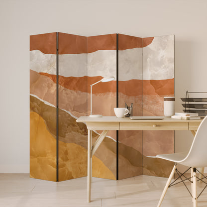 SANDHILLS SPLENDOUR Biombo de 5 paneles