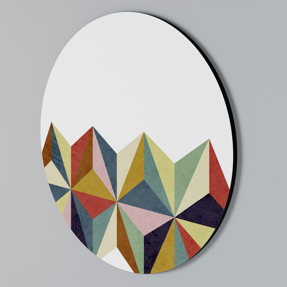 TESSELATE TREASURES Round Wall Art