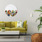 TESSELATE TREASURES Decoración de Pared Redonda