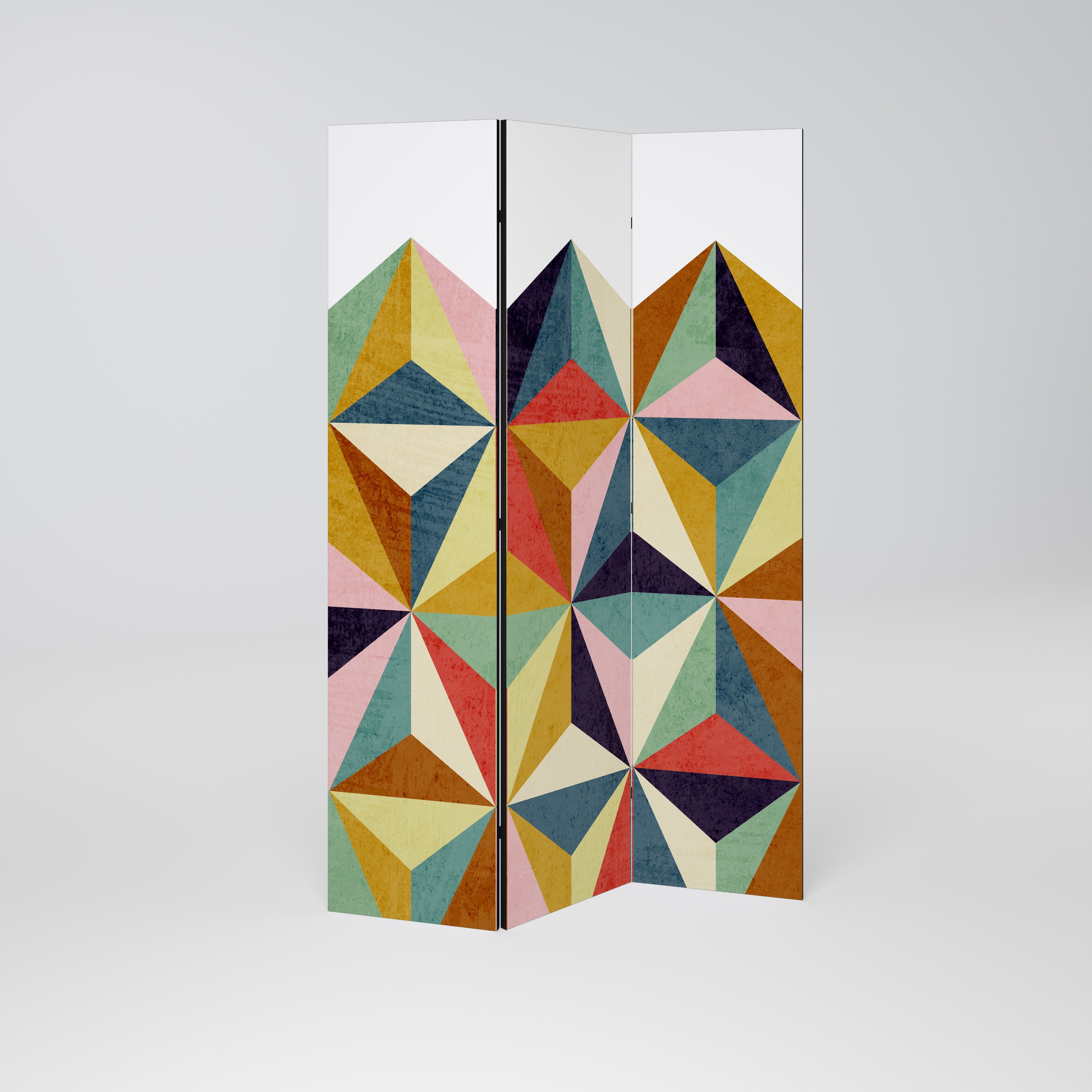 Biombo decorativo de 3 paneles TESSELATE TREASURES