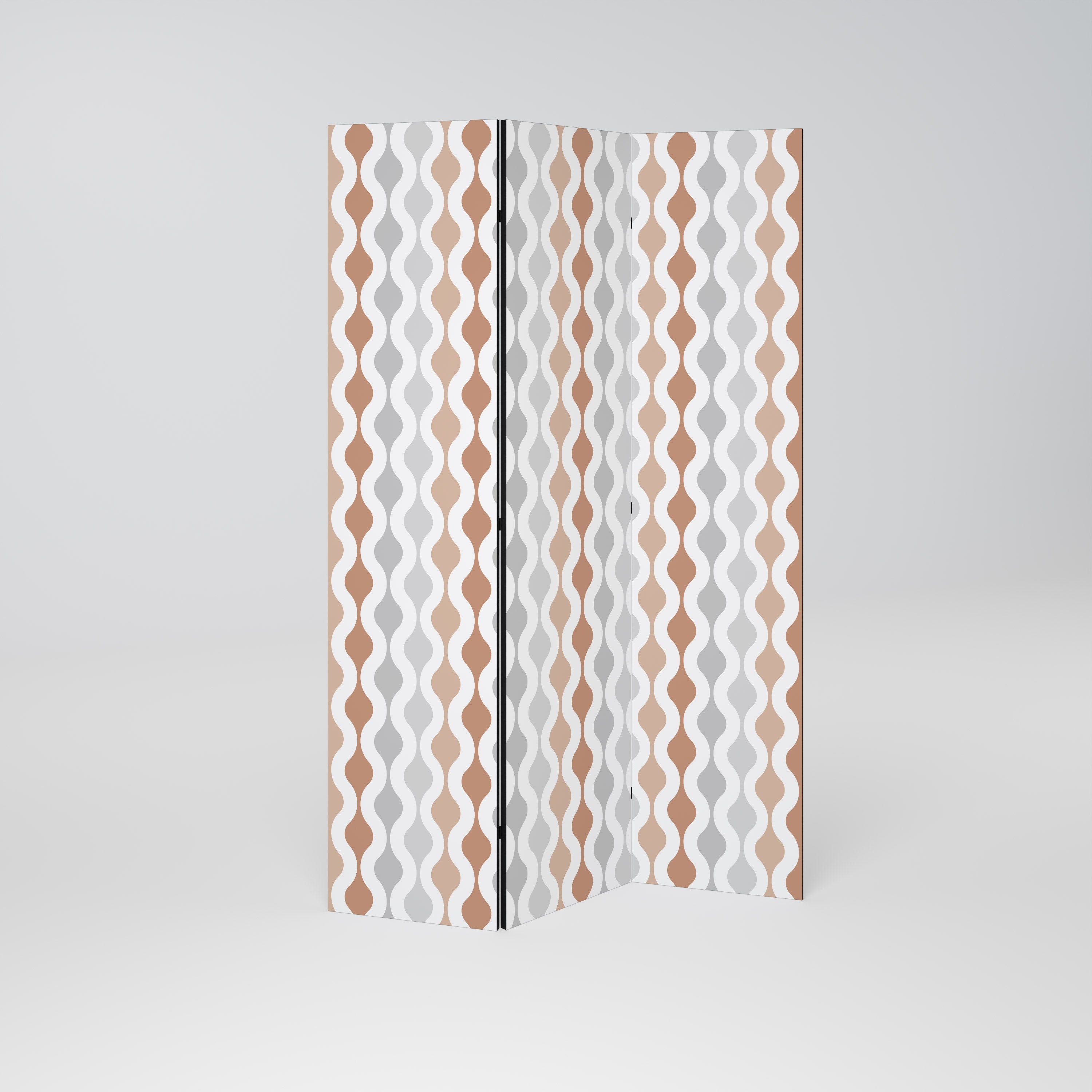 Biombo decorativo de 3 paneles HAZY NOSTALGIA